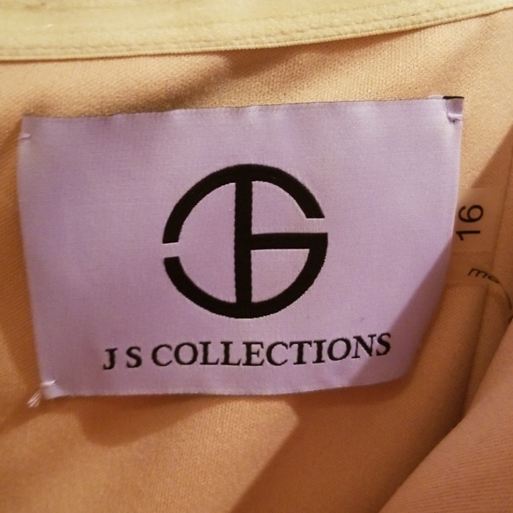 Size 16 Strapless Off-white/nude lace dress - Picture 5 of 5